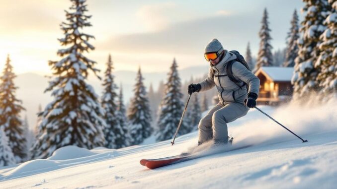 skier la journée, parier le soir une routine hivernale de plus en plus tendance
